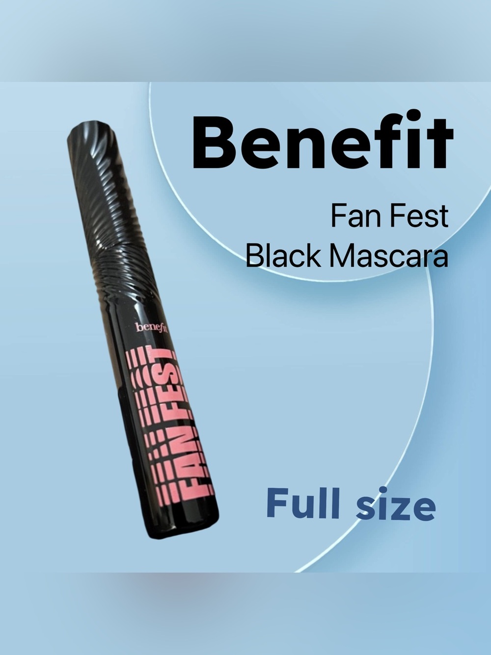 🇺🇸🆕NIB BENEFIT | FULL | Everyday Fan Fest Fanning & Volumizing Black Mascara